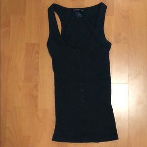 French Connection: navy blue tank, size M